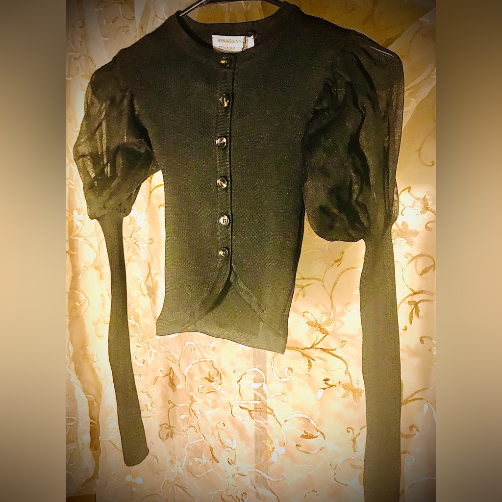 Renaissance Renaissance Black Yuki Cardigan